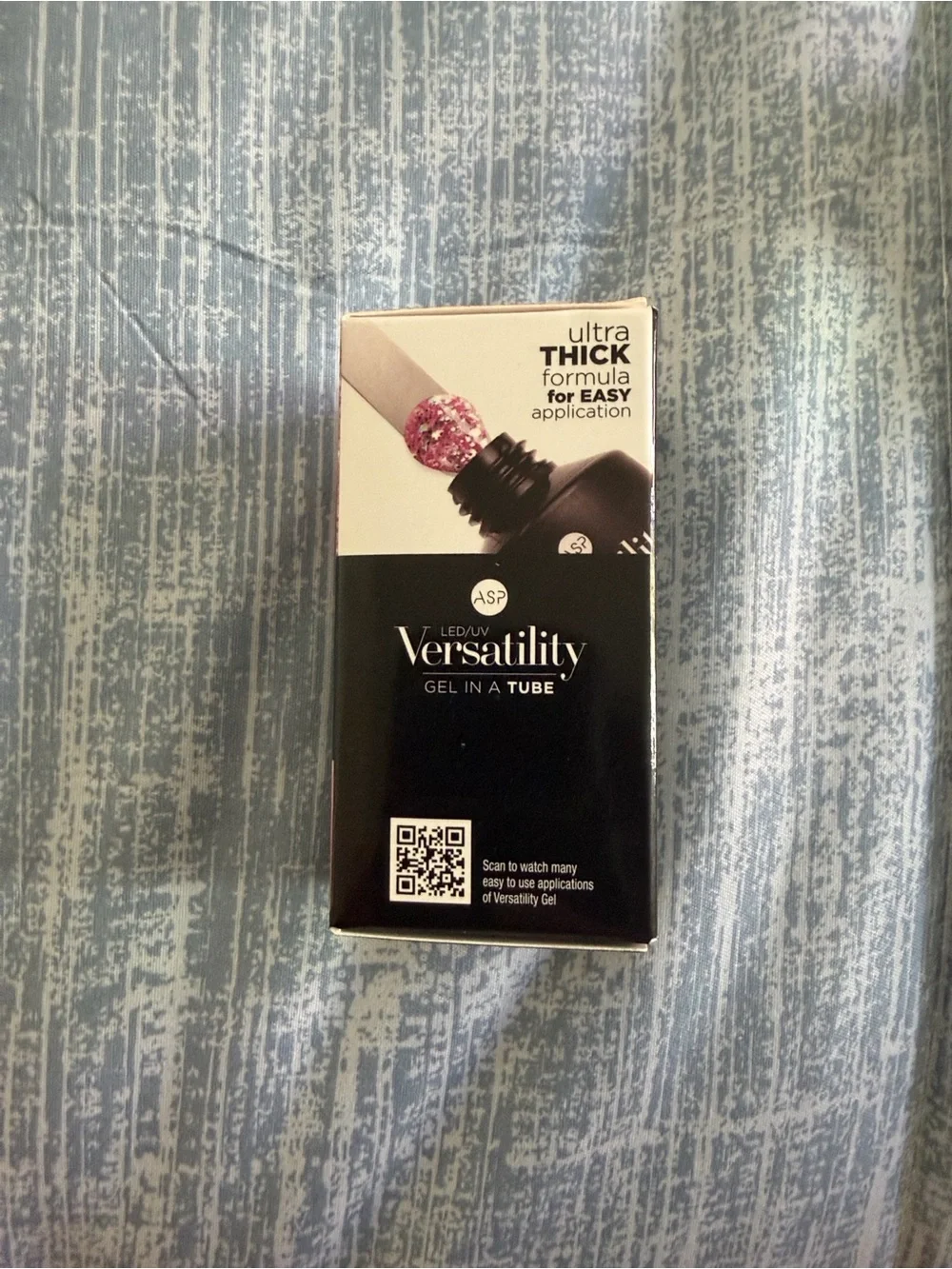 ASP Versatility LED/UV Gel in a Tube — Pink Glitter, NWT